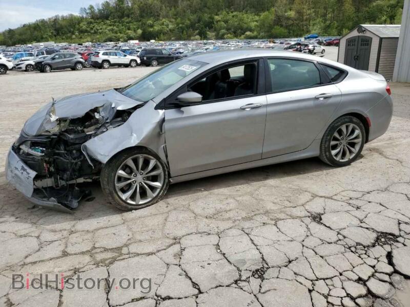 2015 Chrysler 200 S (VIN 1C3CCCBB5FN615373) — фото 1 из 14, Copart, повреждение: передняя часть