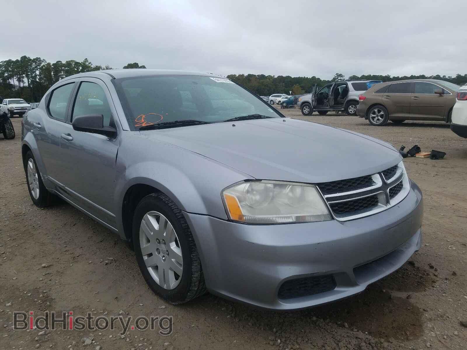 Фотография 1C3CDZAB2DN562789 - DODGE AVENGER 2013