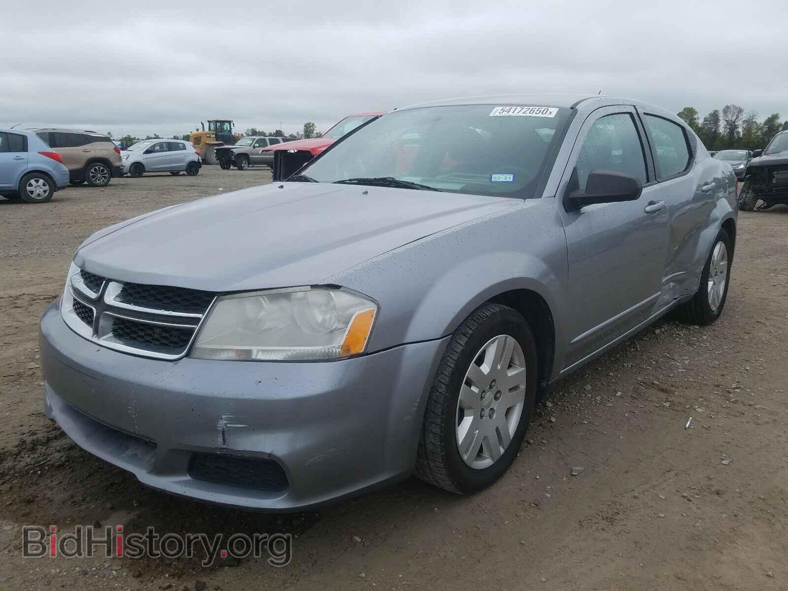 2013 DODGE AVENGER - VIN: 1C3CDZAB2DN562789 - Фото 2