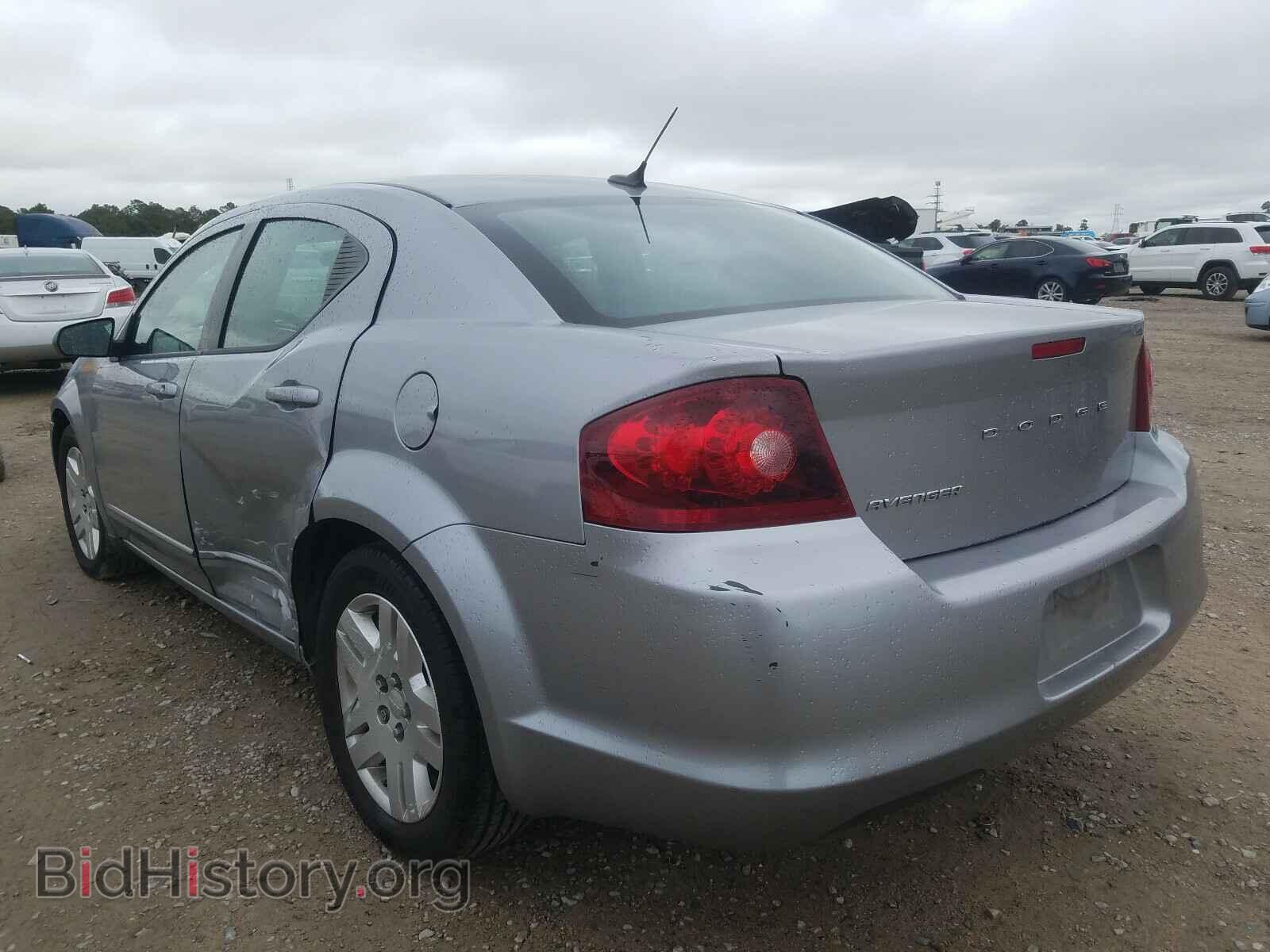 2013 DODGE AVENGER - VIN: 1C3CDZAB2DN562789 - Фото 3