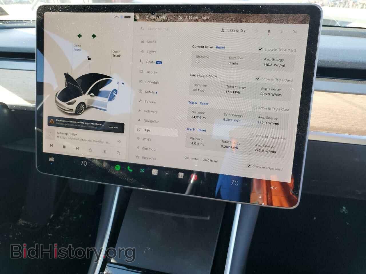2018 TESLA MODEL 3 - VIN: 5YJ3E1EB2JF067670 - Фото 9