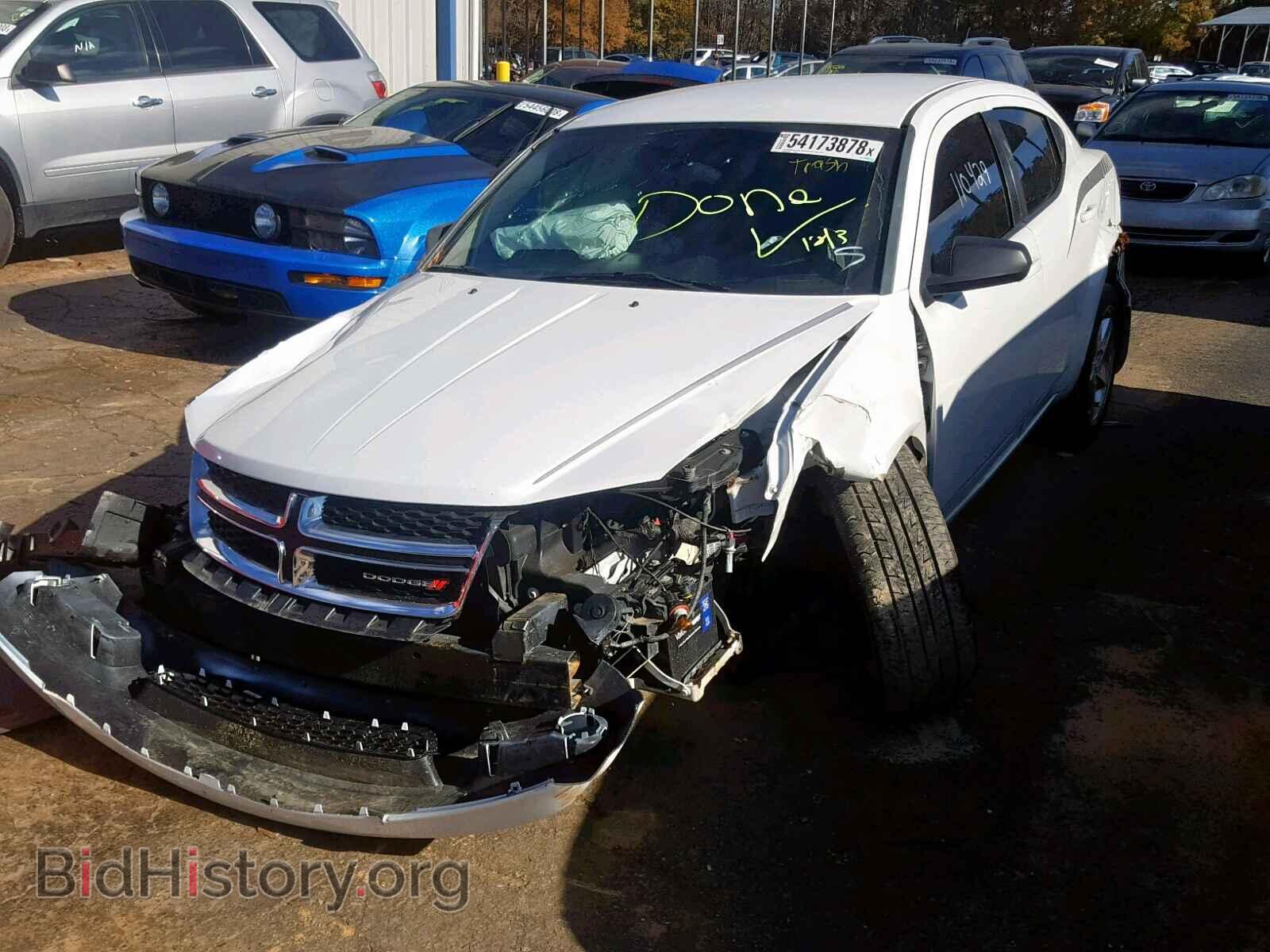 2013 DODGE AVENGER - VIN: 1C3CDZAB4DN563846 - Photo 2
