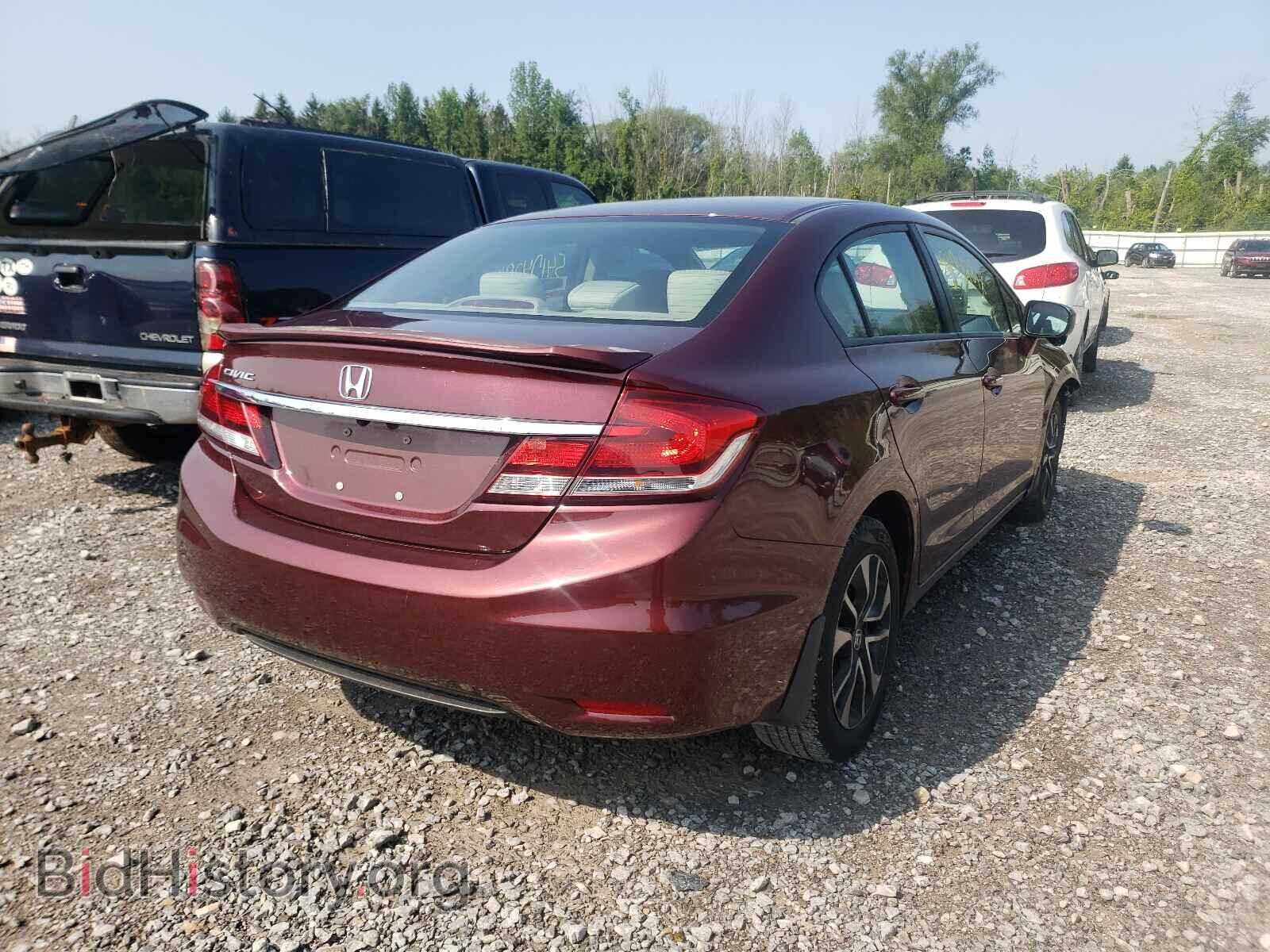 2014 HONDA CIVIC - VIN: 19XFB2F81EE250827 - Фото 4