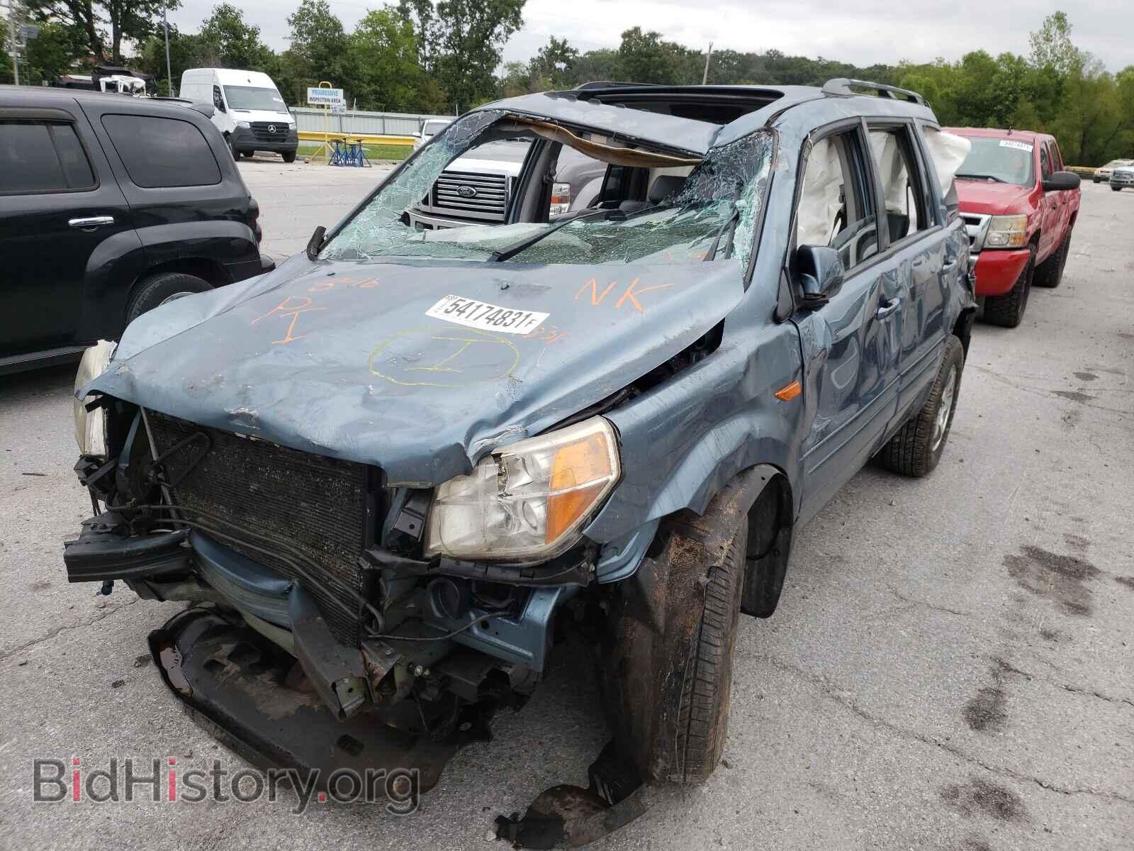 2007 HONDA PILOT - VIN: 5FNYF18737B032753 - Фото 2