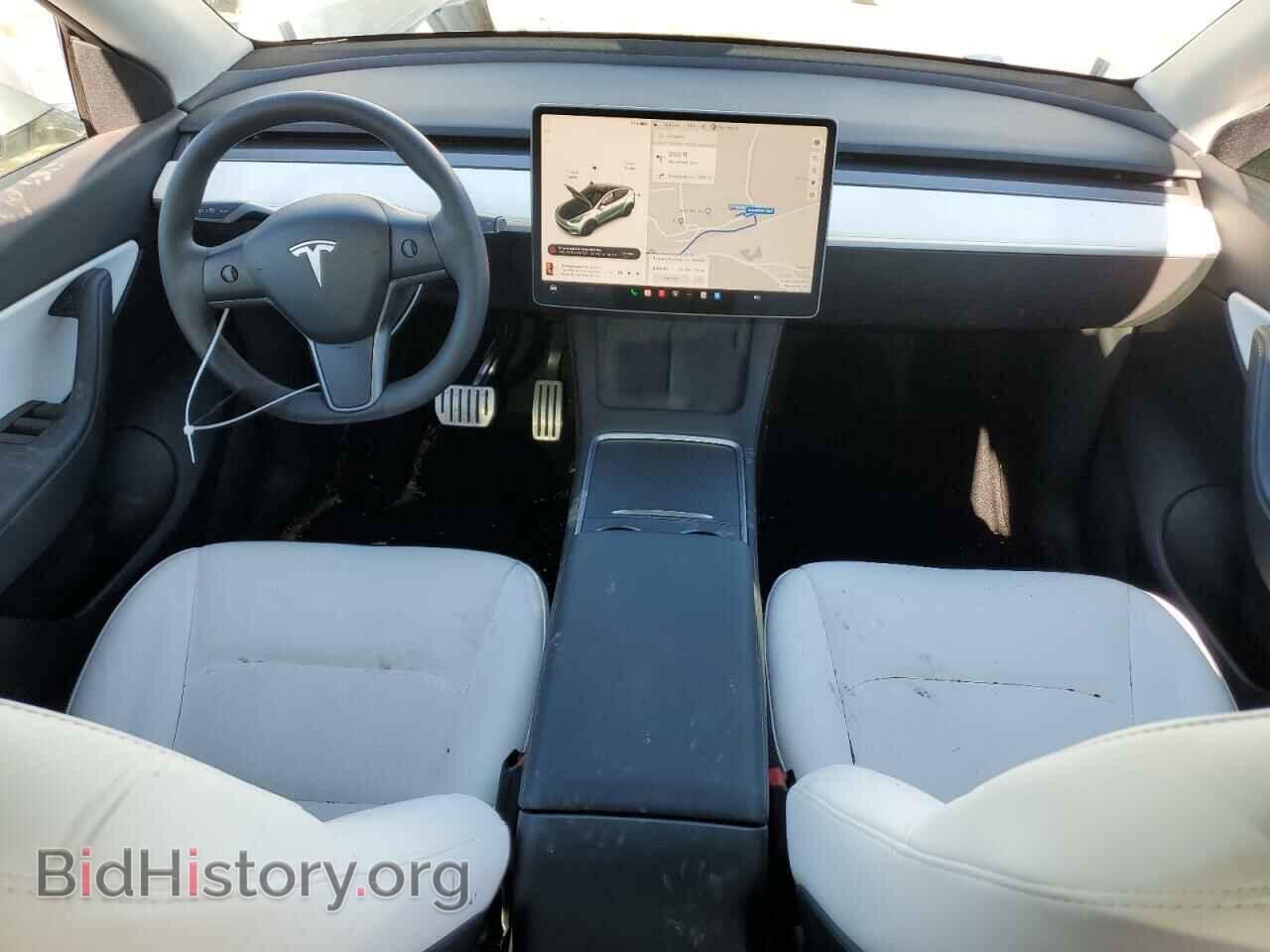 2022 TESLA MODEL Y - VIN: 7SAYGDEFXNF507552 - Фото 8