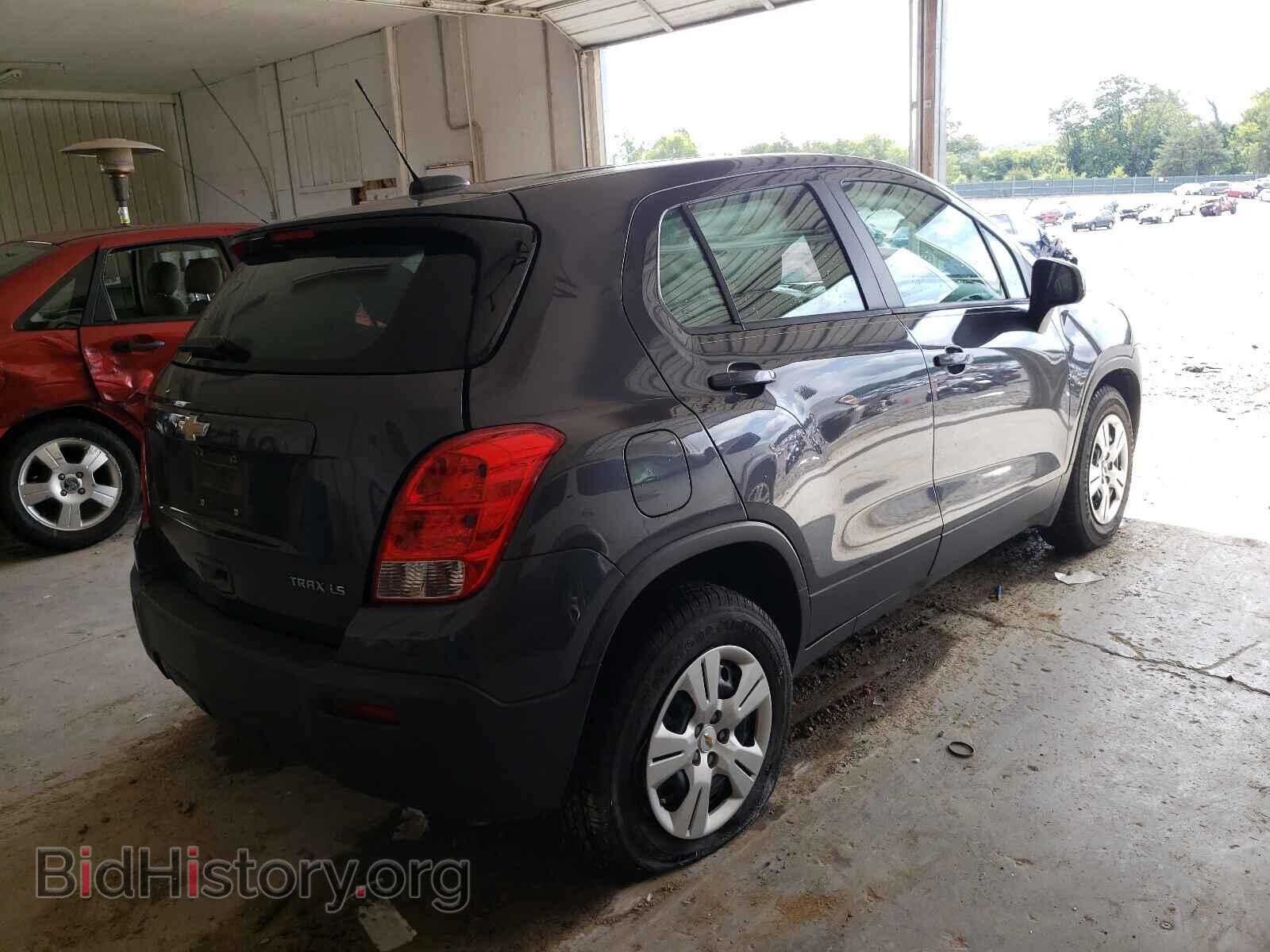 2016 CHEVROLET TRAX - VIN: 3GNCJKSB2GL250493 - Фото 4