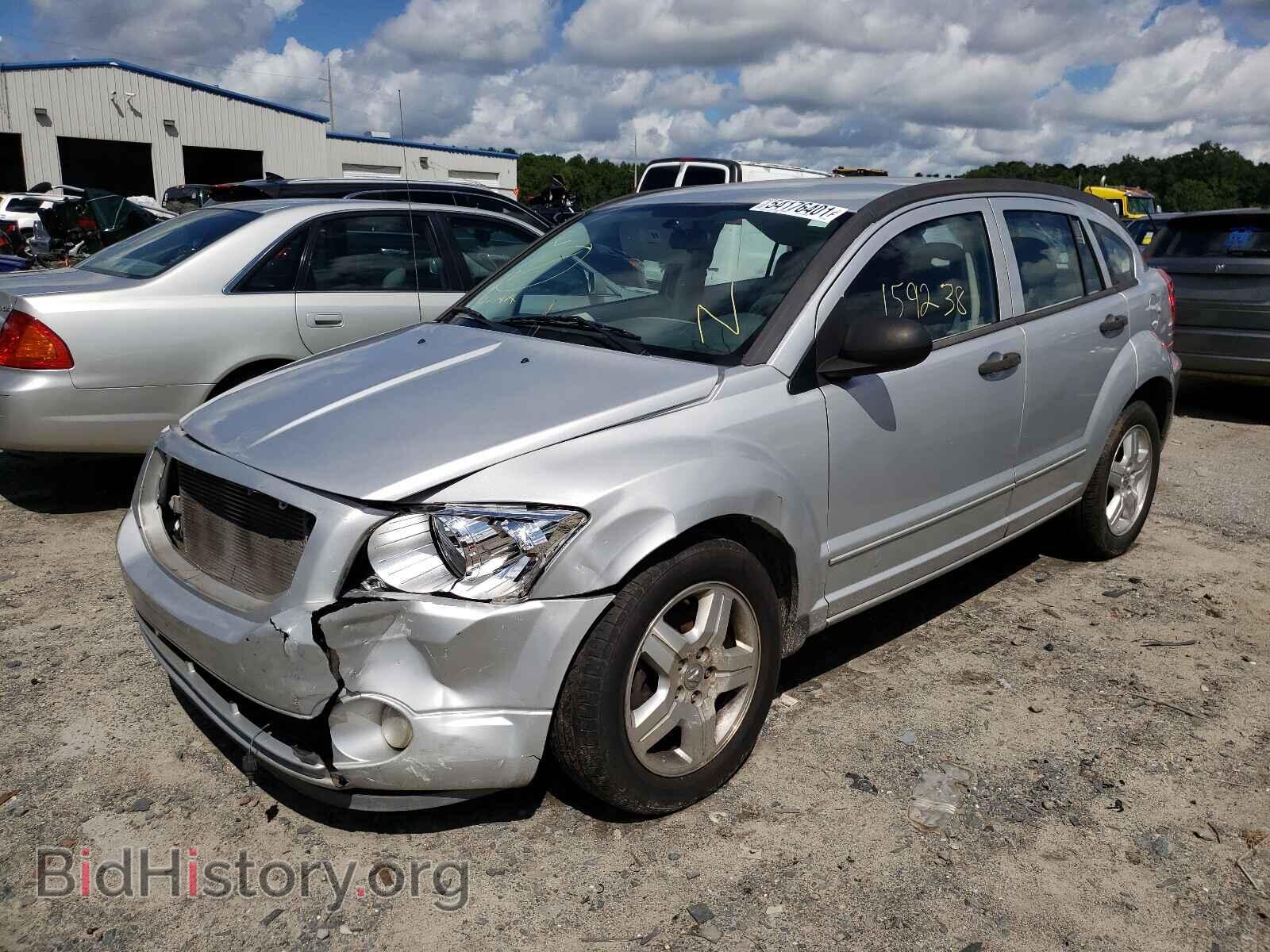 2007 DODGE CALIBER - VIN: 1B3HB48B37D595358 - Фото 2