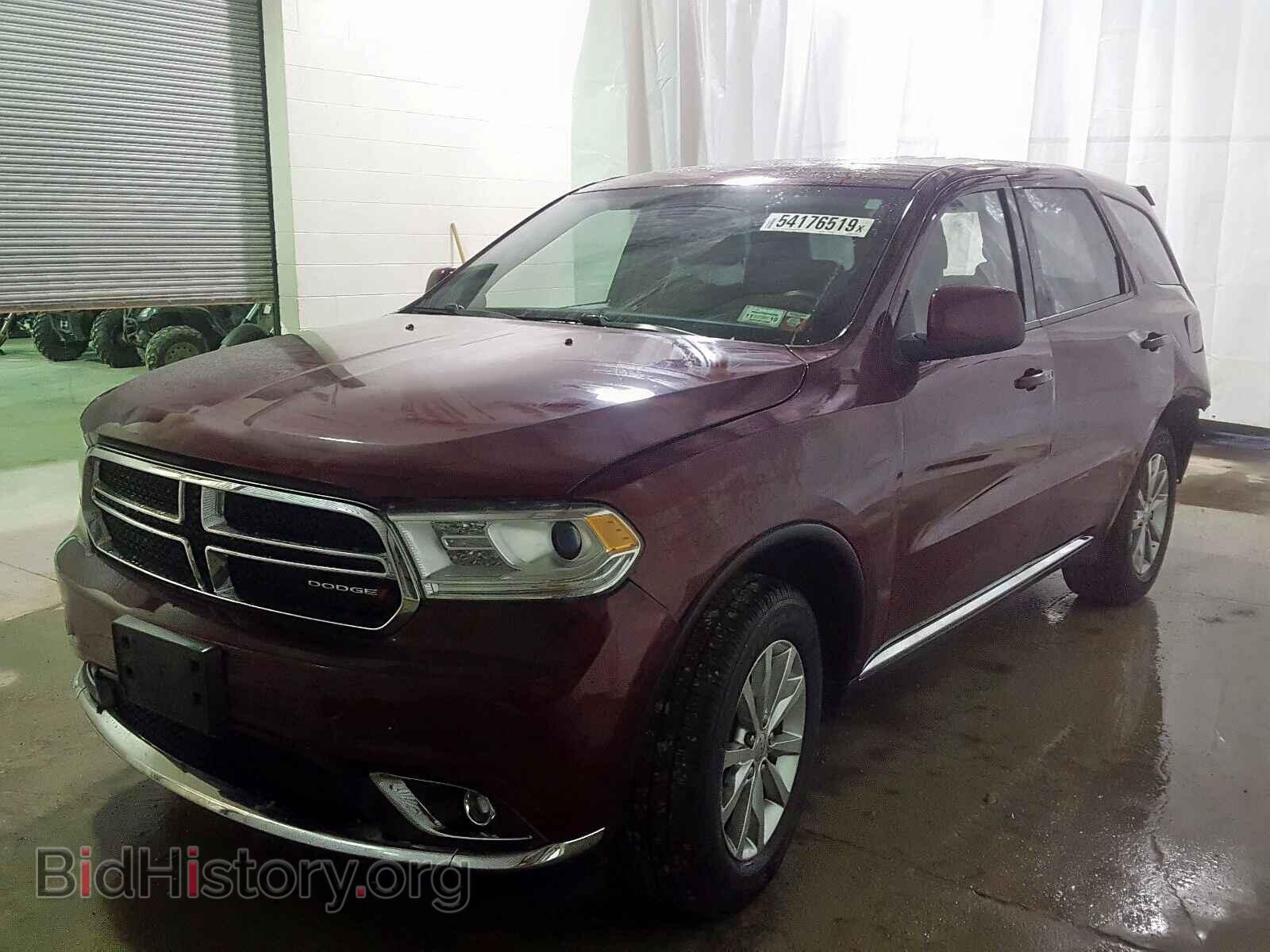 2018 DODGE DURANGO SX - VIN: 1C4RDJAG6JC176970 - Фото 2