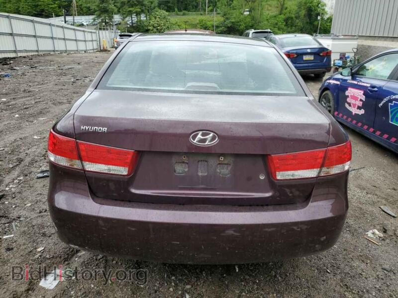 2006 Hyundai SONATA (VIN 5NPEU46C36H093384) — фото 6 из 12