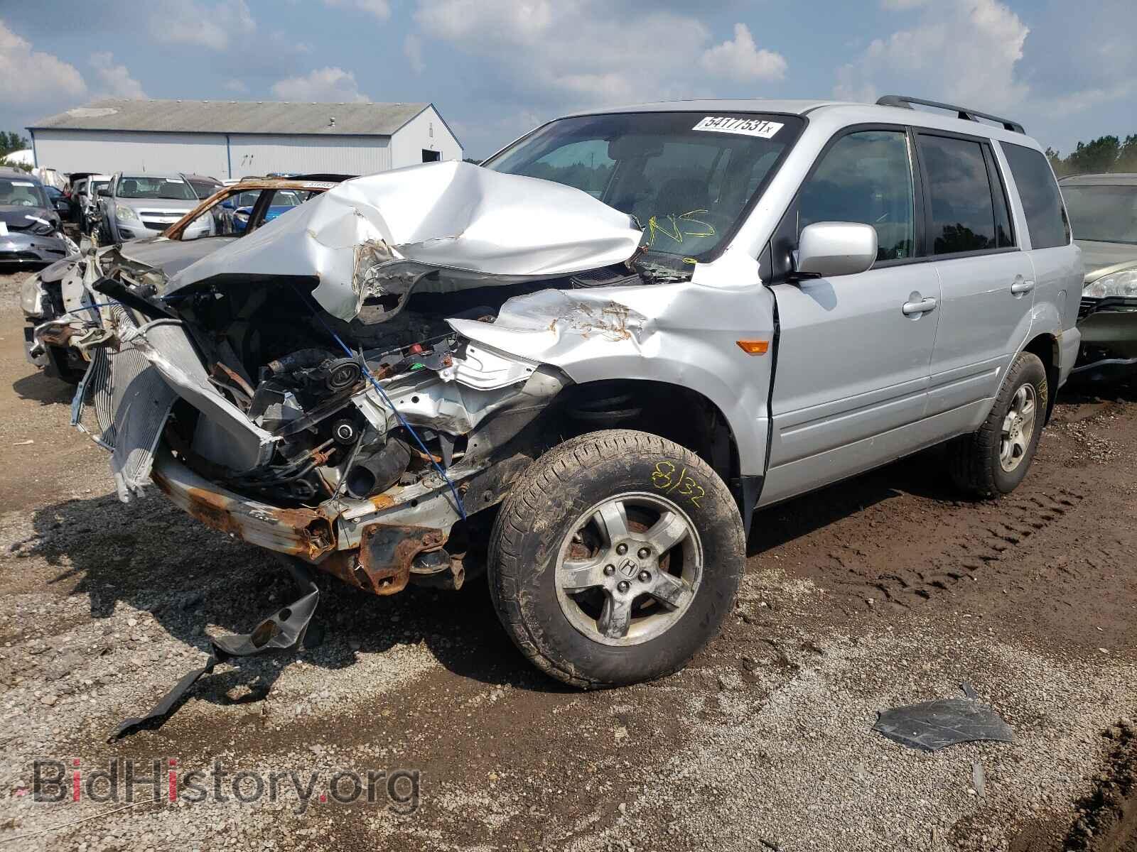 2007 HONDA PILOT - VIN: 2HKYF185X7H515575 - Фото 2