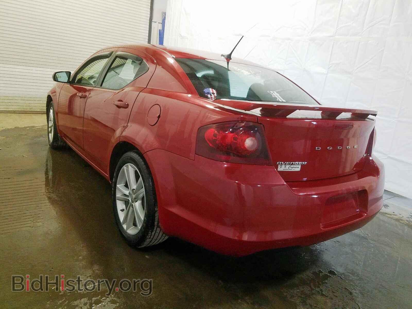 2013 DODGE AVENGER - VIN: 1C3CDZCB3DN693176 - Фото 3