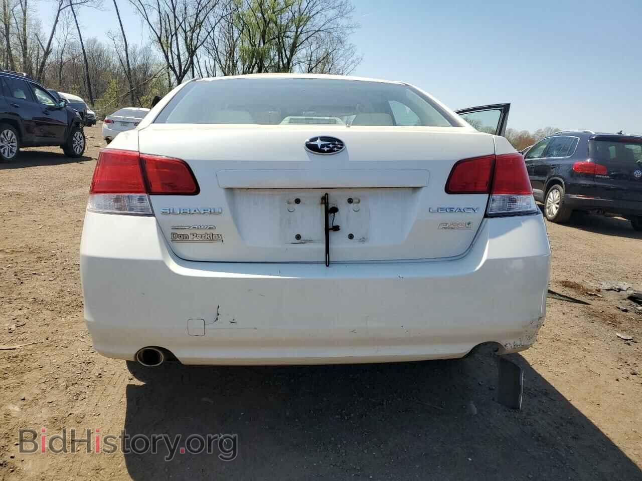 2012 SUBARU LEGACY - VIN: 4S3BMBA62C3029093 - Фото 6