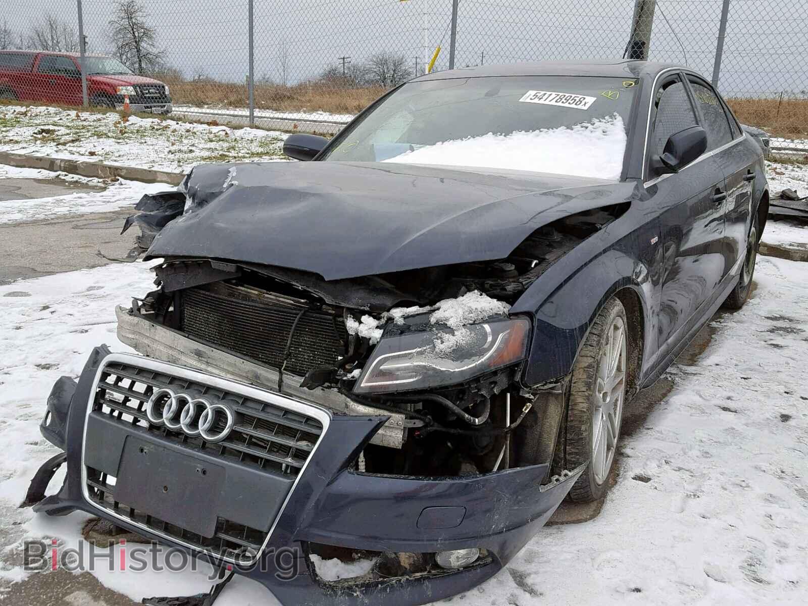 2012 AUDI A4 - VIN: WAUKFCFL2CN012570 - Photo 2