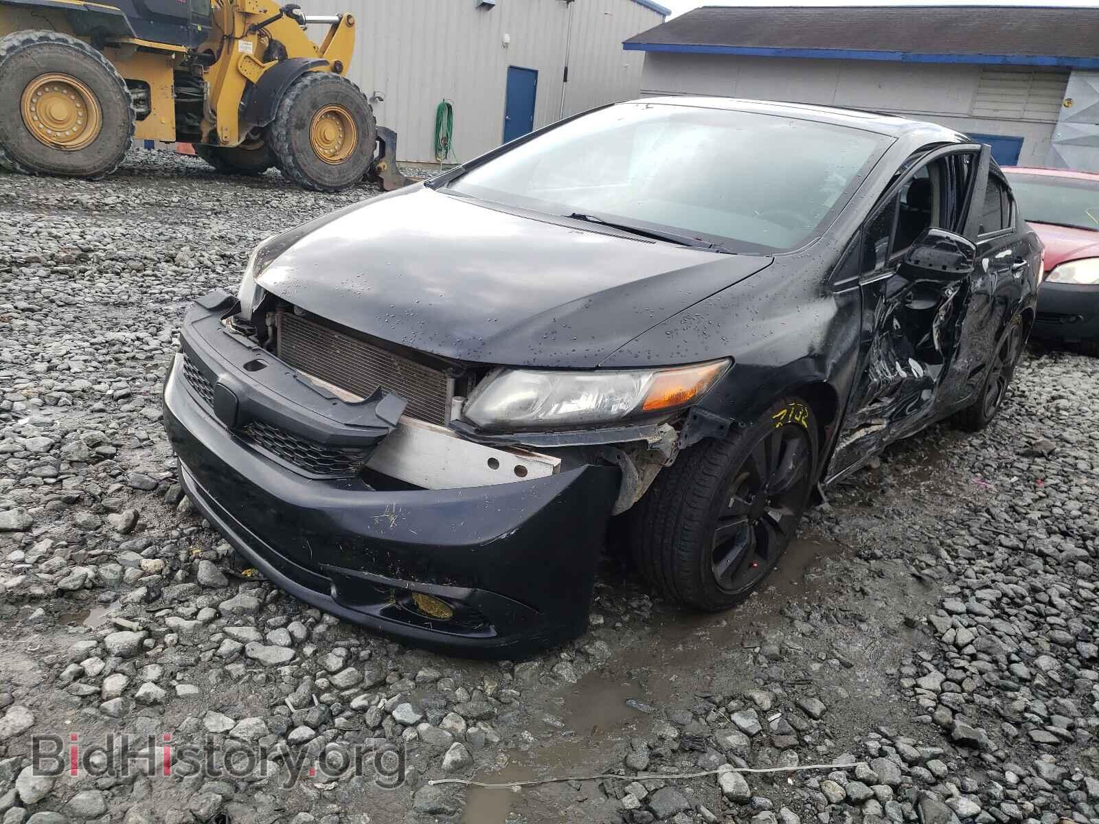 2012 HONDA CIVIC - VIN: 2HGFB2F86CH503224 - Фото 2