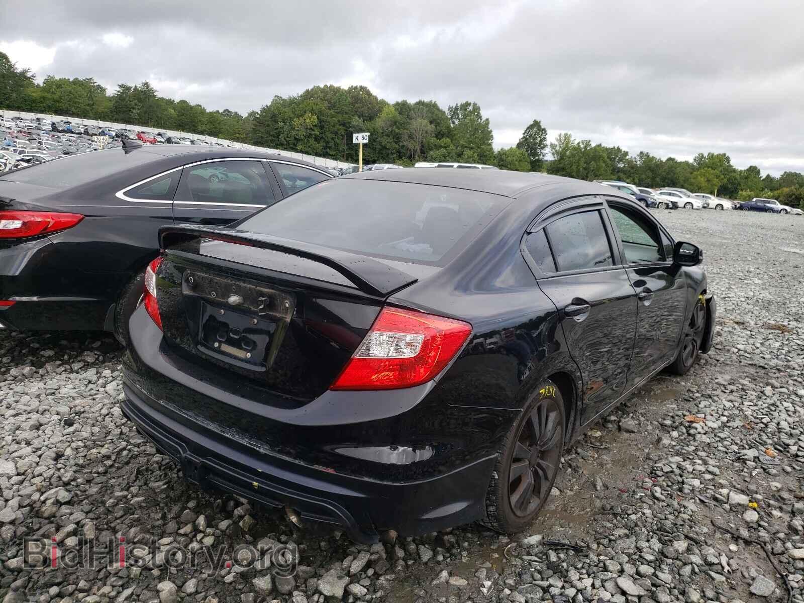 2012 HONDA CIVIC - VIN: 2HGFB2F86CH503224 - Фото 4