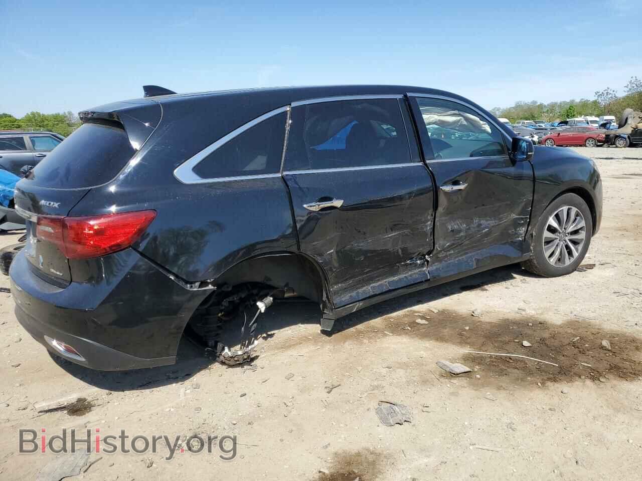 2016 ACURA MDX - VIN: 5FRYD4H41GB041706 - Фото 3