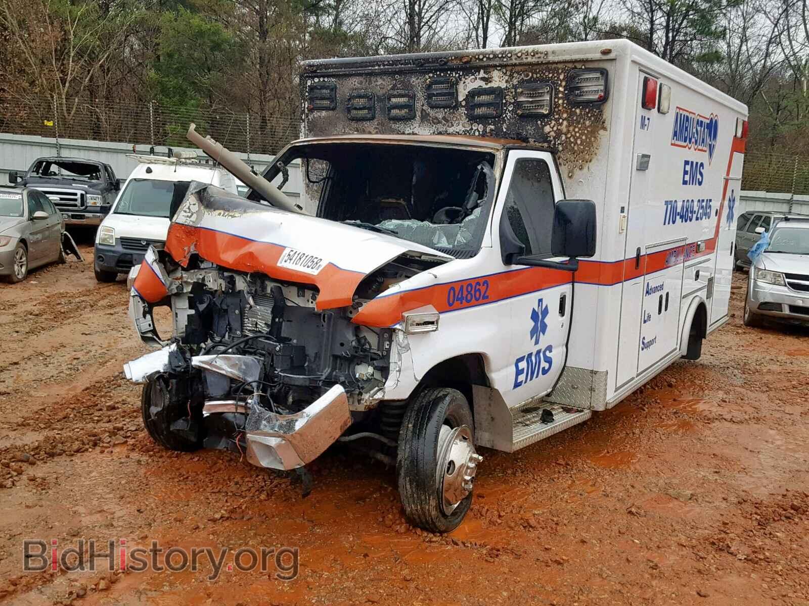 2008 FORD ECONOLINE - VIN: 1FDXE45P38DB19903 - Photo 2