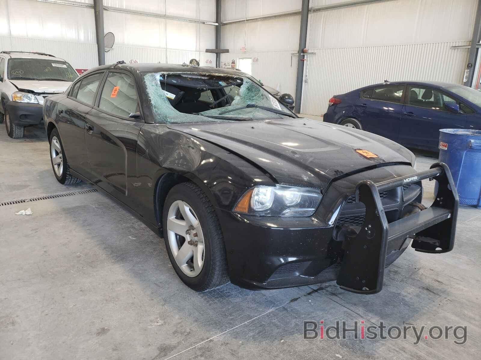 Photo 2C3CDXAT0EH223911 - DODGE CHARGER 2014