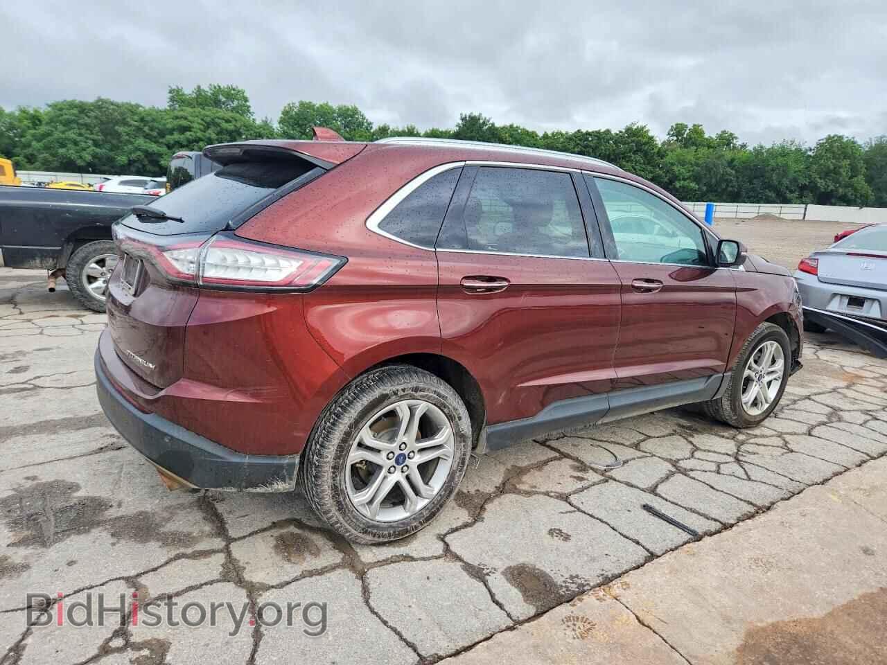 2015 FORD EDGE - VIN: 2FMTK3K82FBC39225 - Фото 3