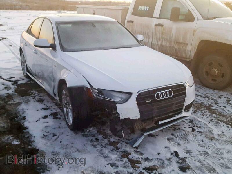 2014 Audi A4 A4 Premium (VIN WAUFFAFL2EN011993) — photo 1 of 10, Copart, damage: front end