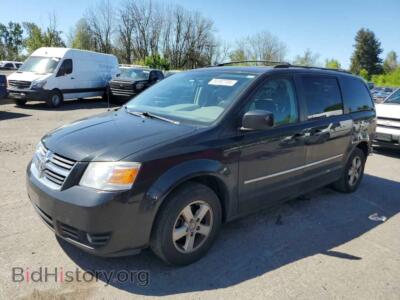 2010 Dodge CARAVAN SXT, black — VIN 2D4RN5D16AR406285, Copart