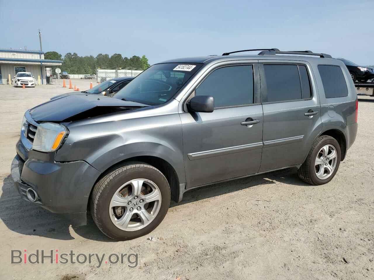 Photo 5FNYF4H51CB047357 - HONDA PILOT 2012