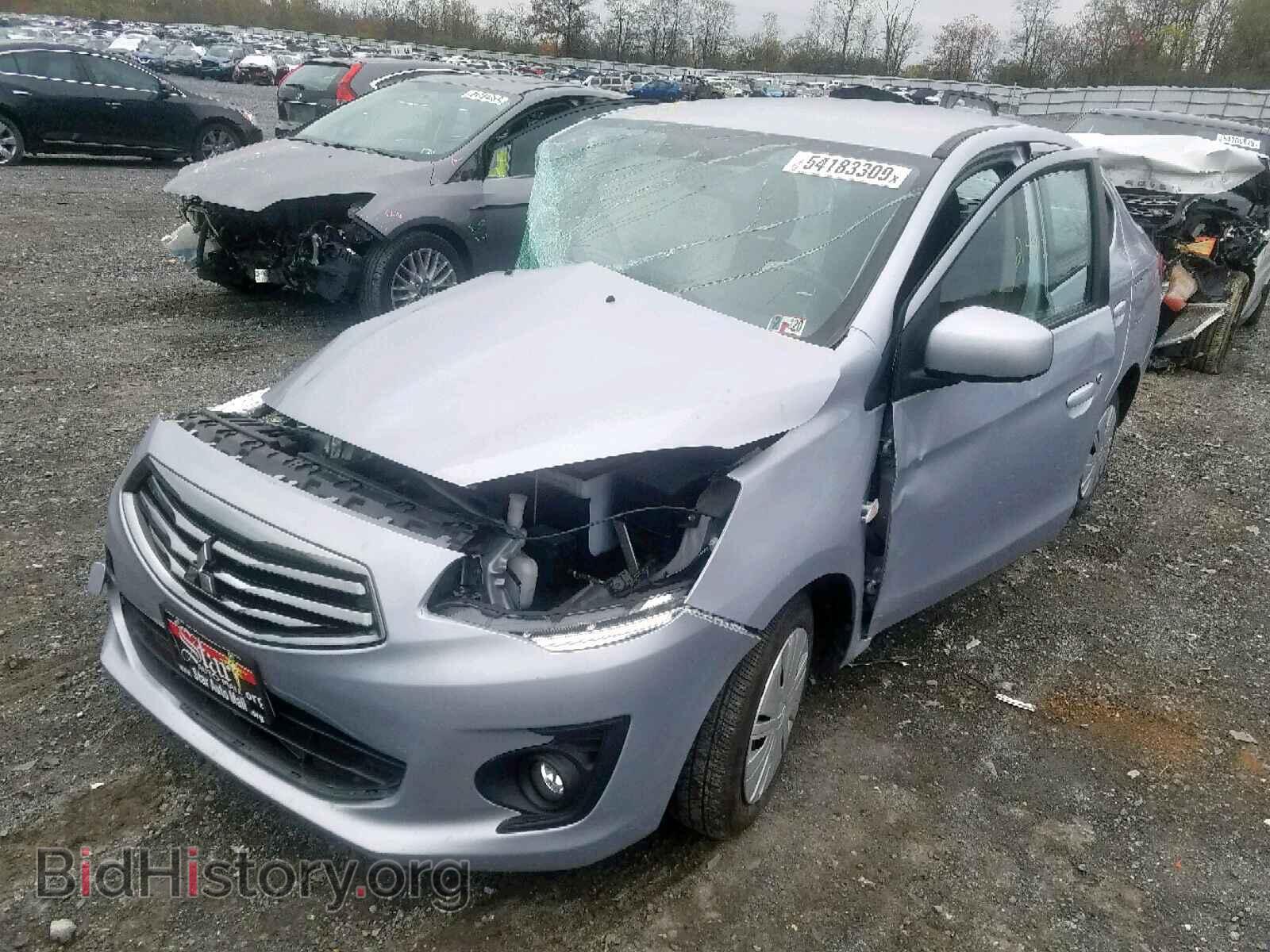2017 MITSUBISHI MIRAGE G4 - VIN: ML32F3FJ3HHF19782 - Фото 2