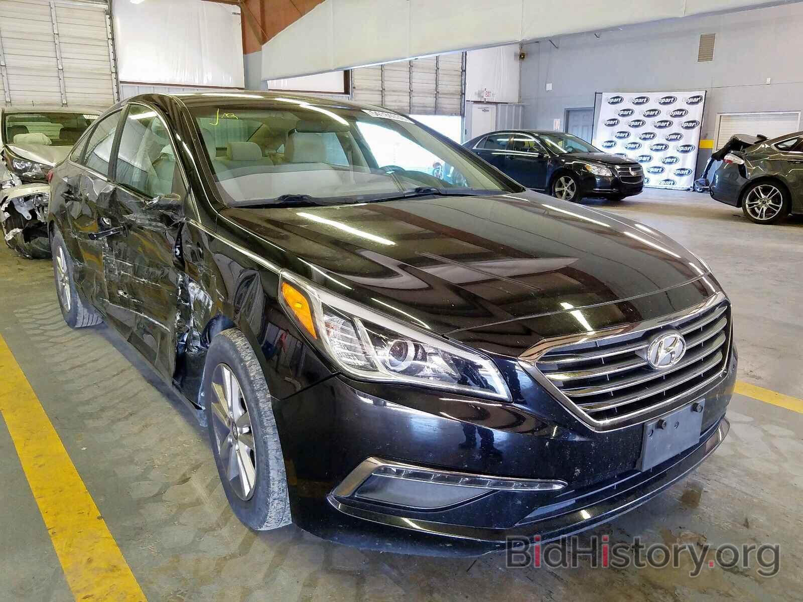 Photo 5NPE24AFXFH120975 - HYUNDAI SONATA 2015