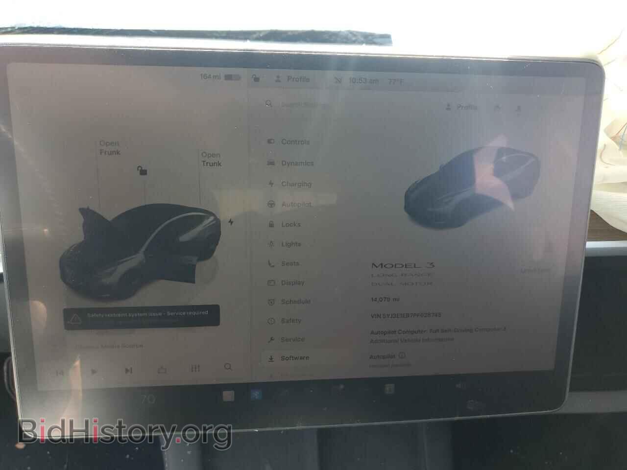 2023 TESLA MODEL 3 - VIN: 5YJ3E1EB7PF628745 - Photo 9