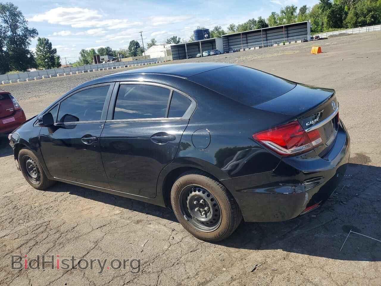2013 HONDA CIVIC - VIN: 2HGFB2F55DH594896 - Фото 2