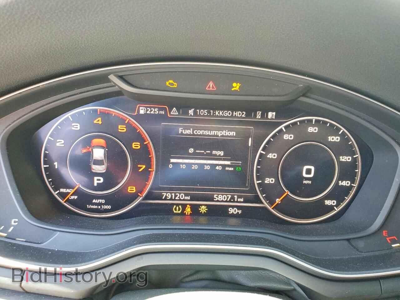 2017 AUDI A4 - VIN: WAUKMAF47HN044604 - Фото 9