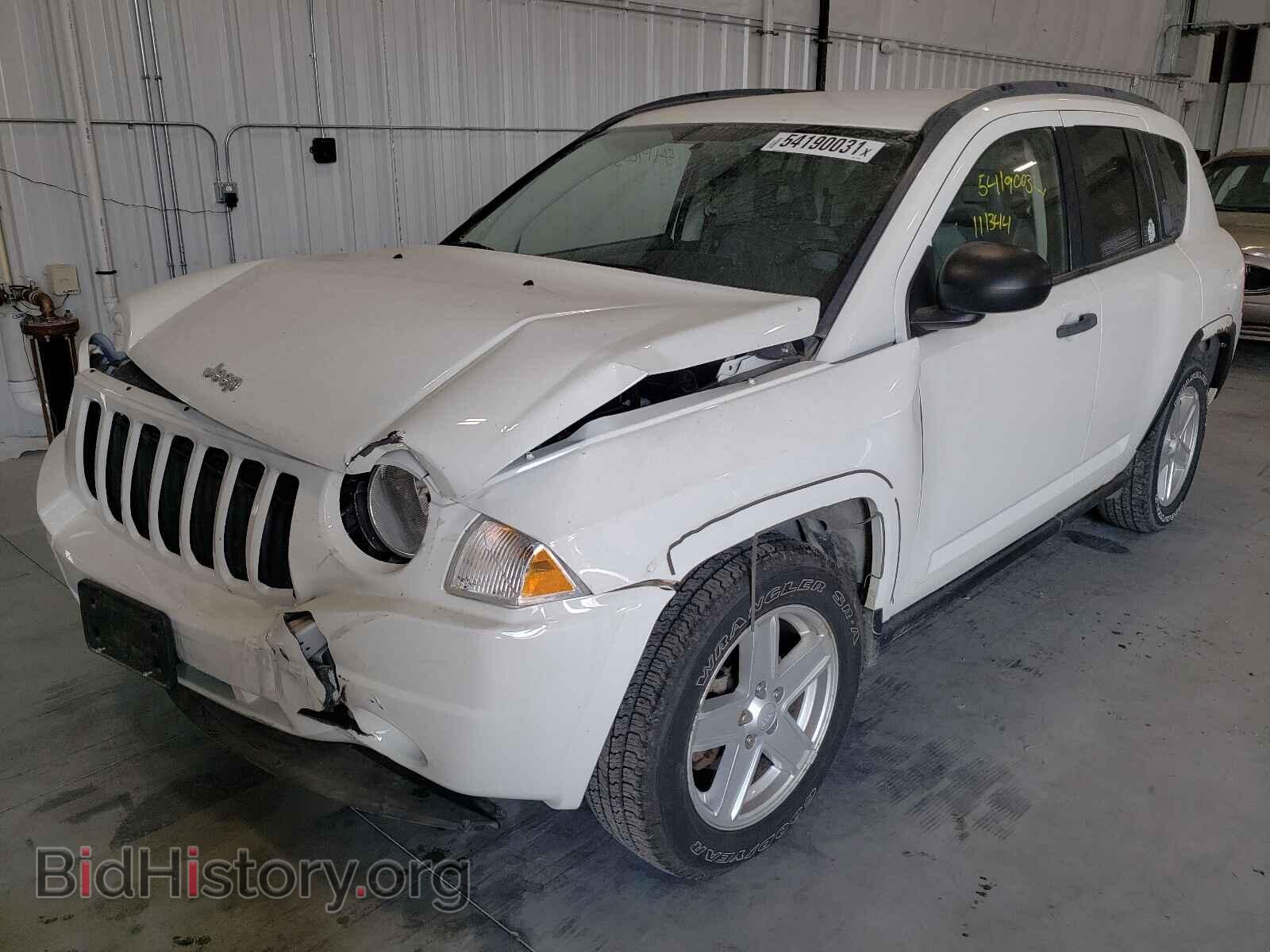 2007 JEEP COMPASS - VIN: 1J8FF47W07D195586 - Фото 2