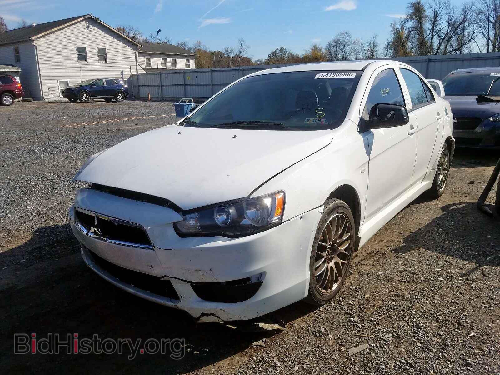 2008 MITSUBISHI LANCER - VIN: JA3AU26U38U005159 - Фото 2