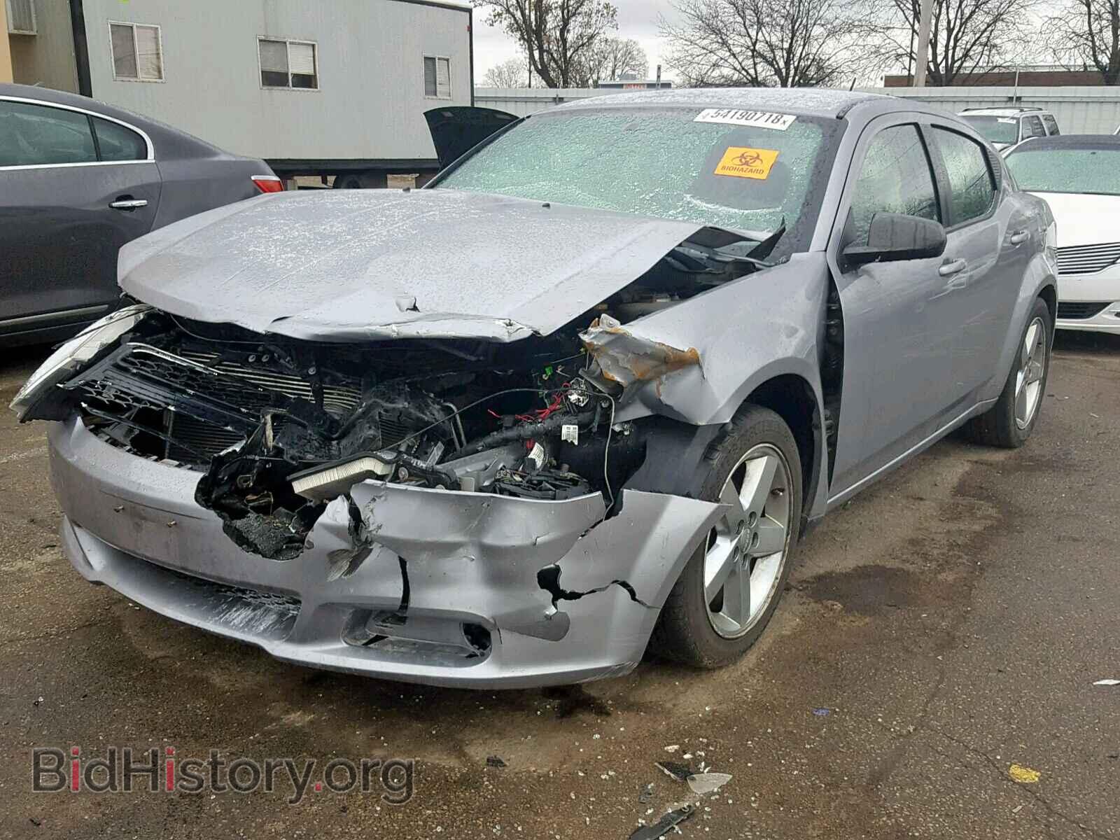 2014 DODGE AVENGER - VIN: 1C3CDZAB7EN112699 - Фото 2