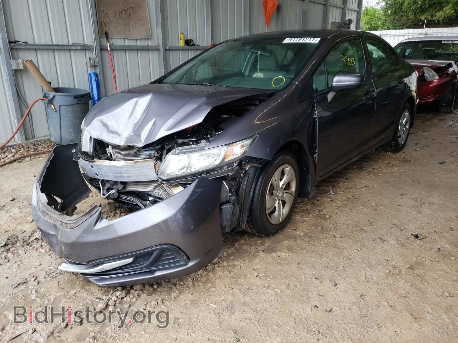 2014 HONDA CIVIC - VIN: 19XFB2F5XEE002050 - Фото 2