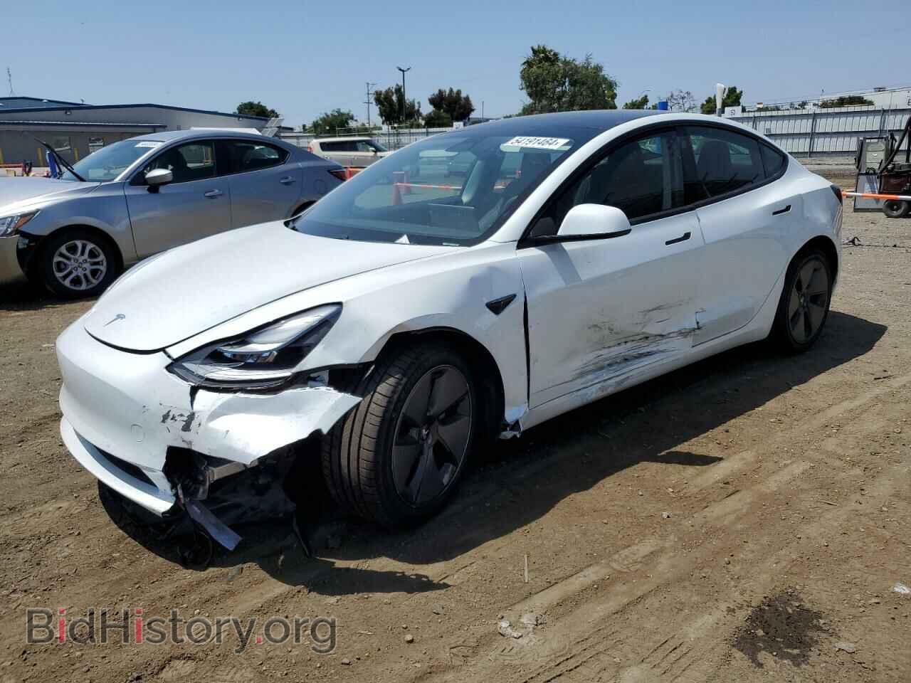 Photo 5YJ3E1EA7MF939580 - TESLA MODEL 3 2021