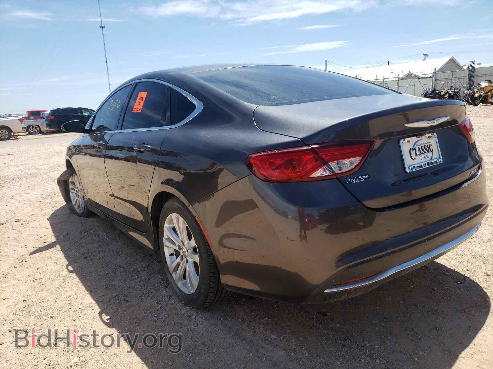 2016 CHRYSLER 200 - VIN: 1C3CCCAB7GN132261 - Фото 3