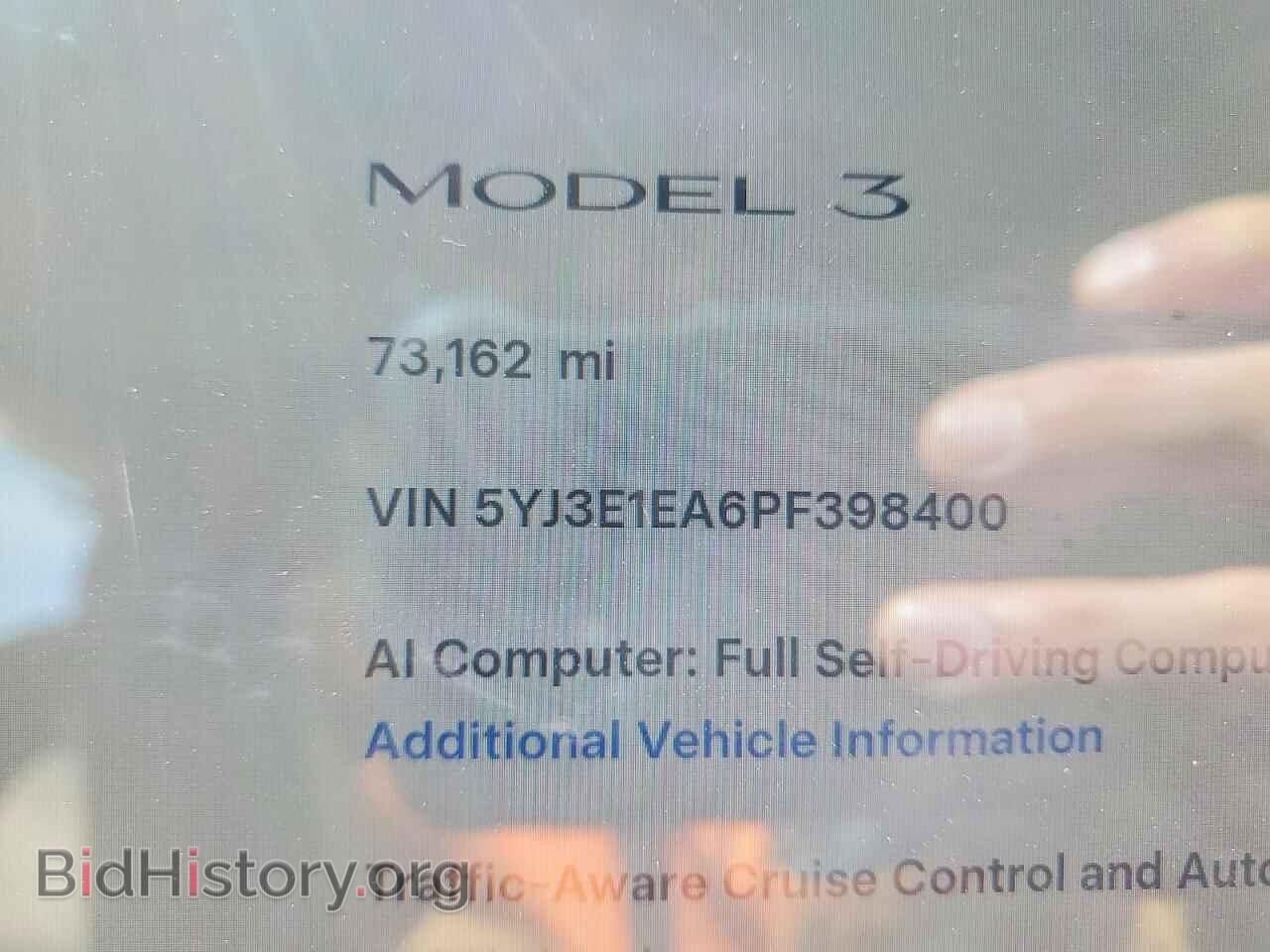 2023 TESLA MODEL 3 - VIN: 5YJ3E1EA6PF398400 - Photo 9