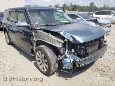 2010 Ford FLEX Flex Limit, teal — VIN 2FMHK6DC0ABA79413, Copart