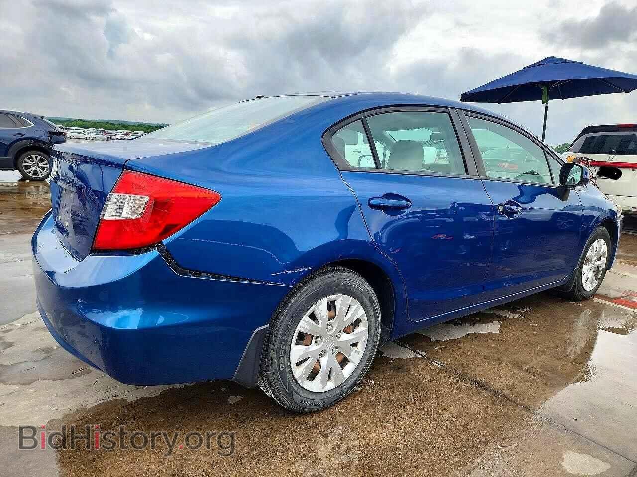 2012 HONDA CIVIC - VIN: 19XFB2F56CE034216 - Фото 3
