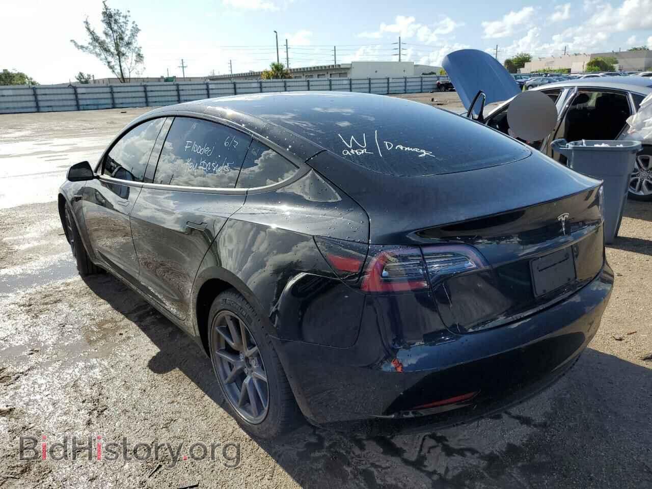 2022 TESLA MODEL 3 - VIN: 5YJ3E1EA2NF191967 - Фото 3