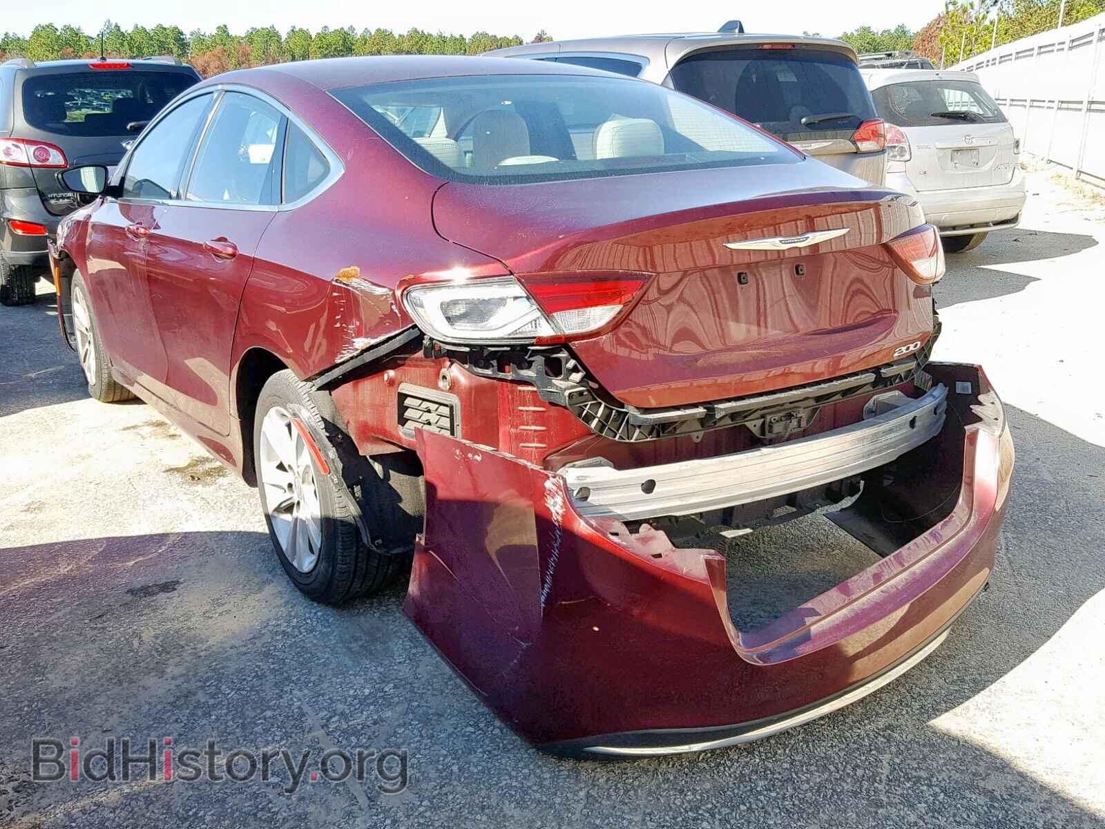 2015 CHRYSLER 200 - VIN: 1C3CCCAB1FN562270 - Фото 3