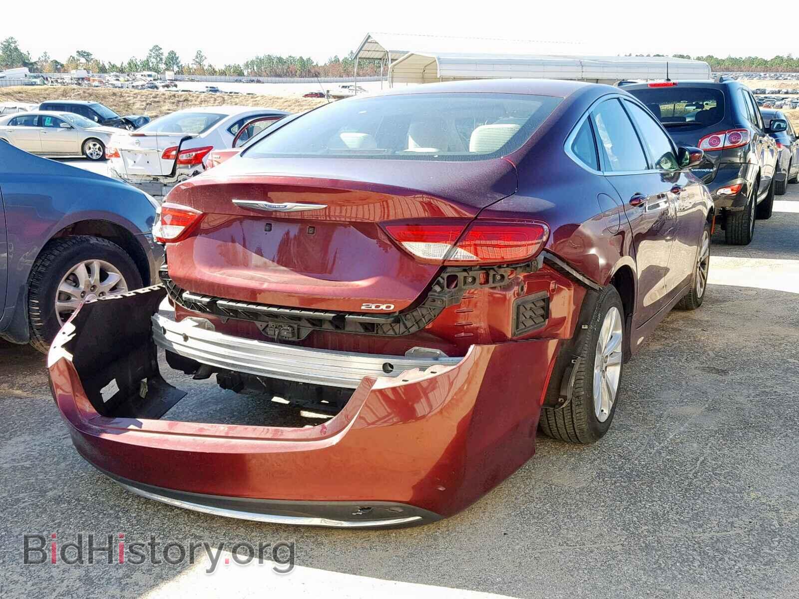 2015 CHRYSLER 200 - VIN: 1C3CCCAB1FN562270 - Фото 4