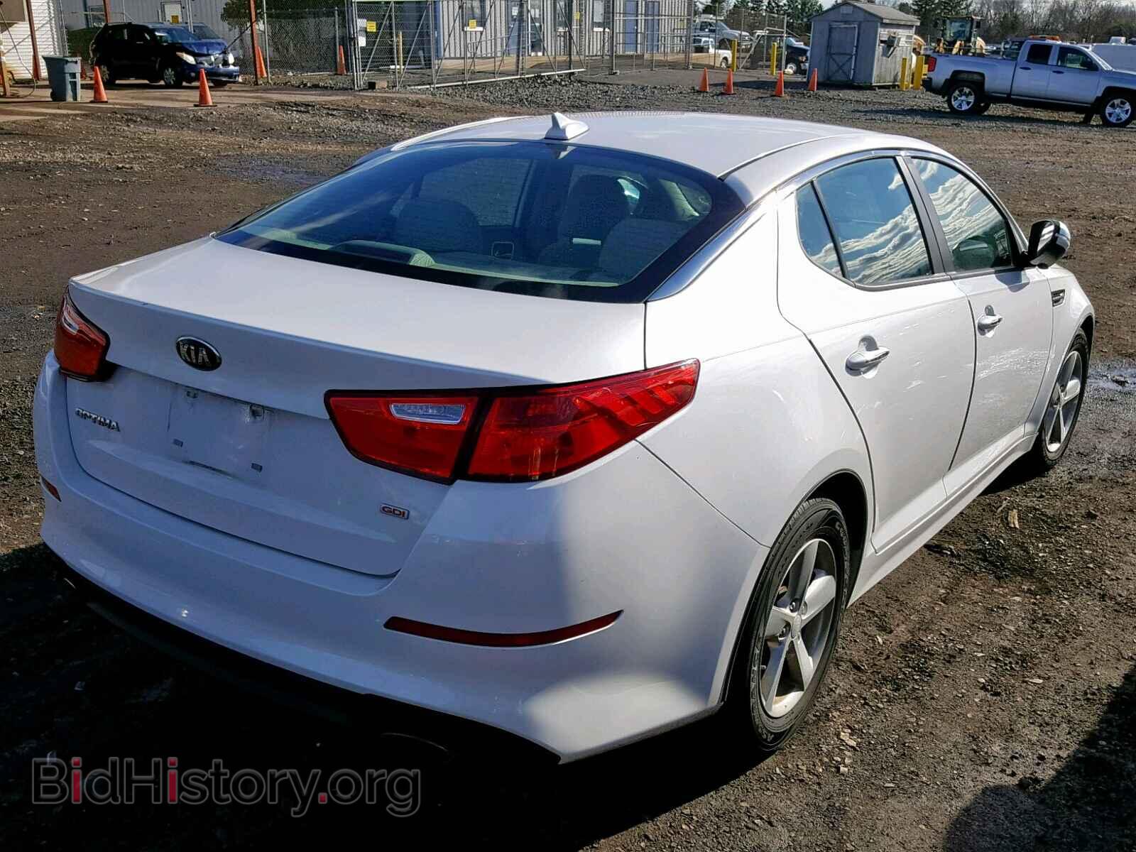 2014 KIA OPTIMA - VIN: 5XXGM4A74EG267377 - Фото 4
