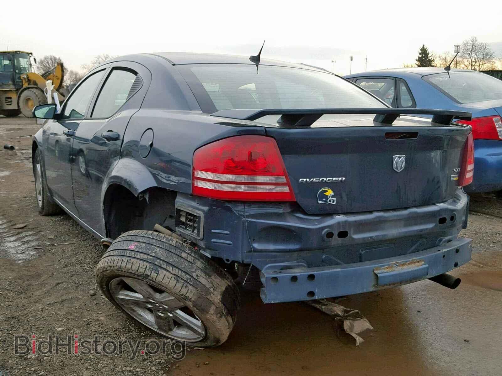 2008 DODGE AVENGER - VIN: 1B3LC56R68N128282 - Фото 3
