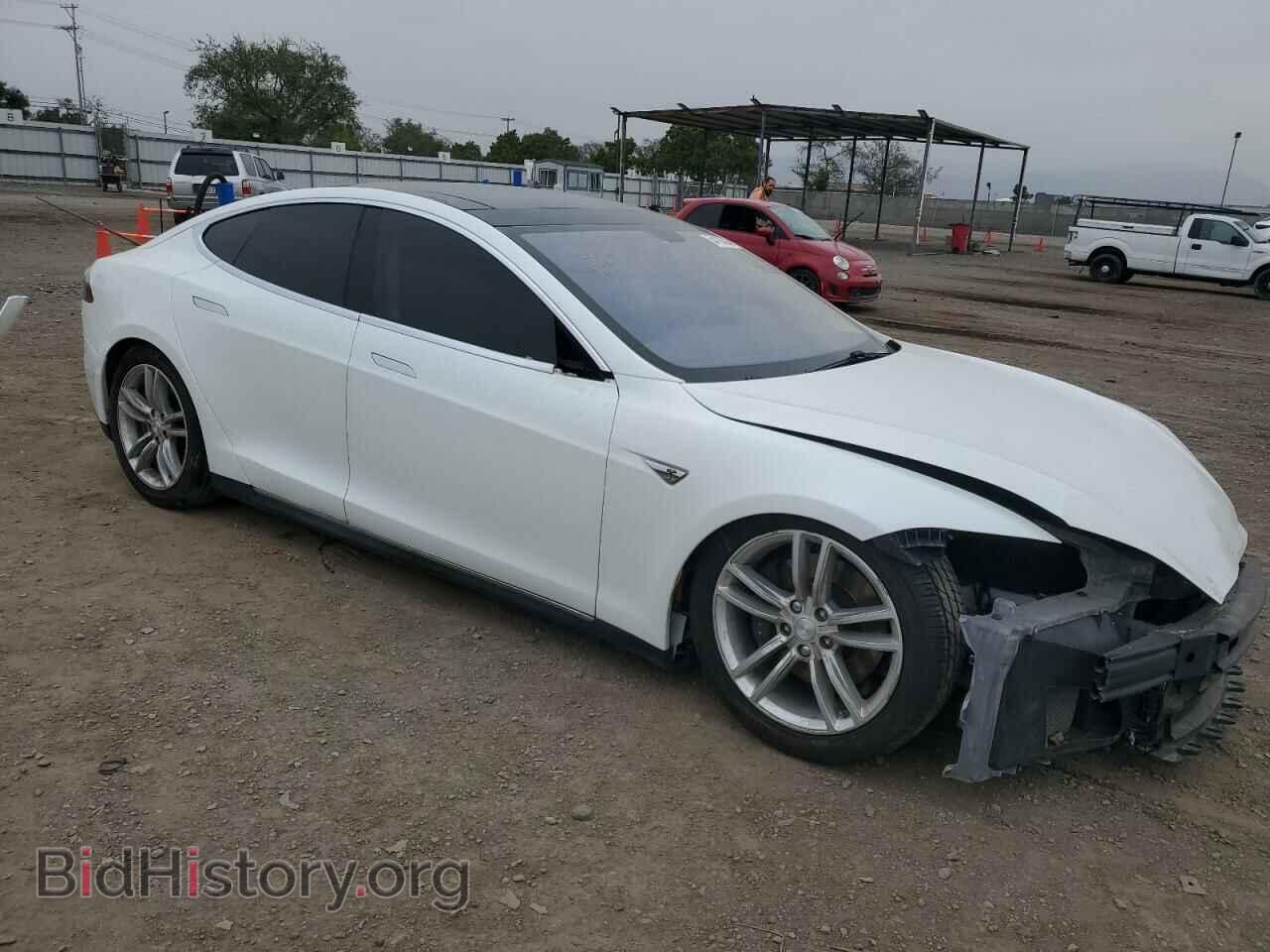 2014 TESLA MODEL S - VIN: 5YJSA1H1XEFP41046 - Фото 4