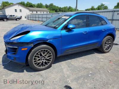 2016 Porsche MACAN S, blue — VIN WP1AB2A56GLB47581, Copart