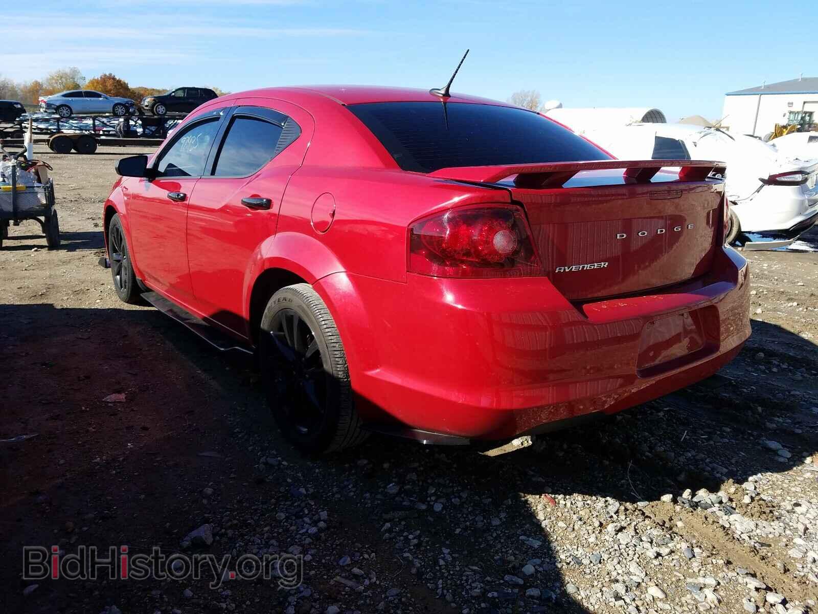 2014 DODGE AVENGER - VIN: 1C3CDZAB4EN184167 - Фото 3