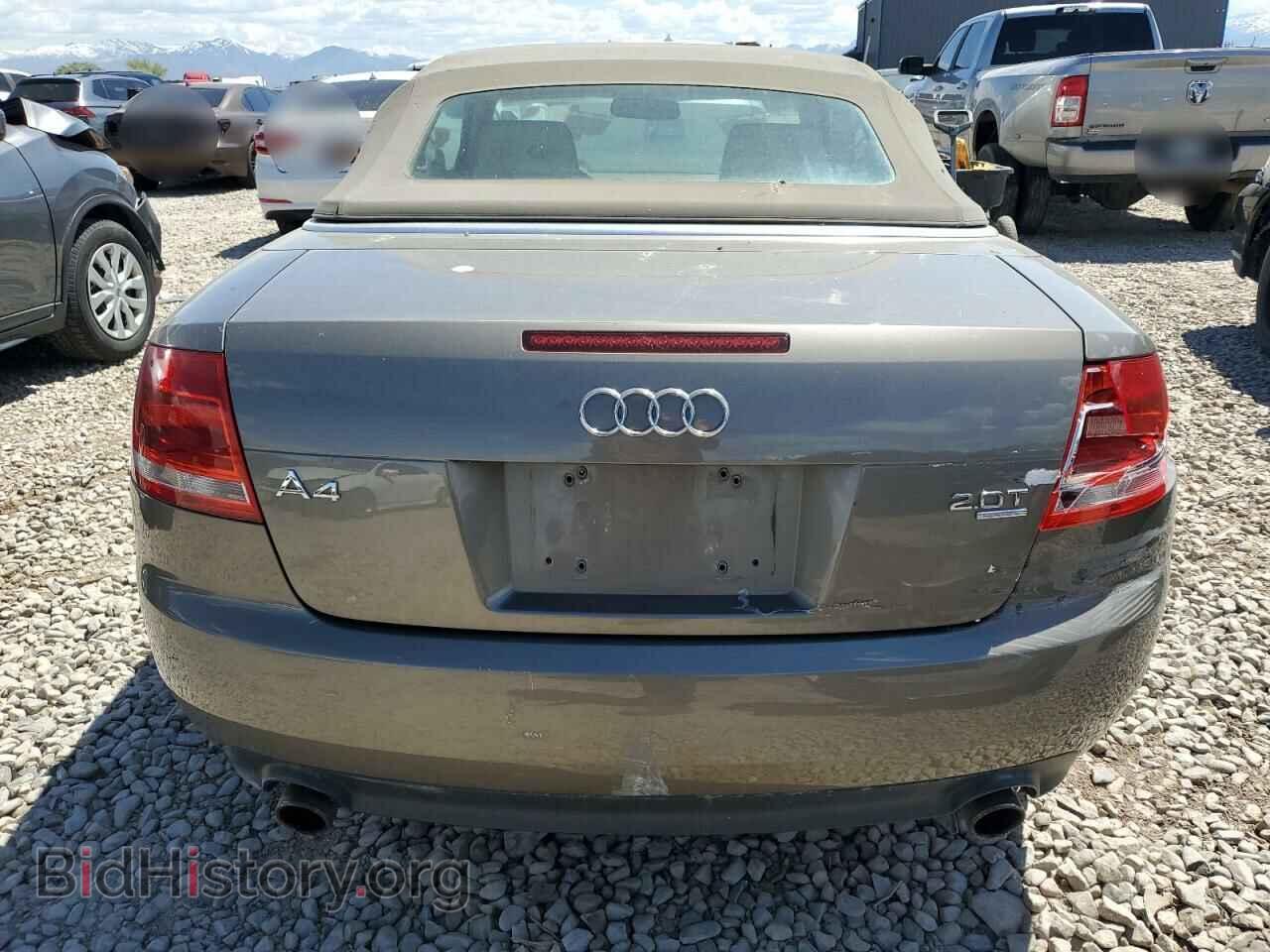 2007 AUDI A4 - VIN: WAUDF48H77K033042 - Фото 6