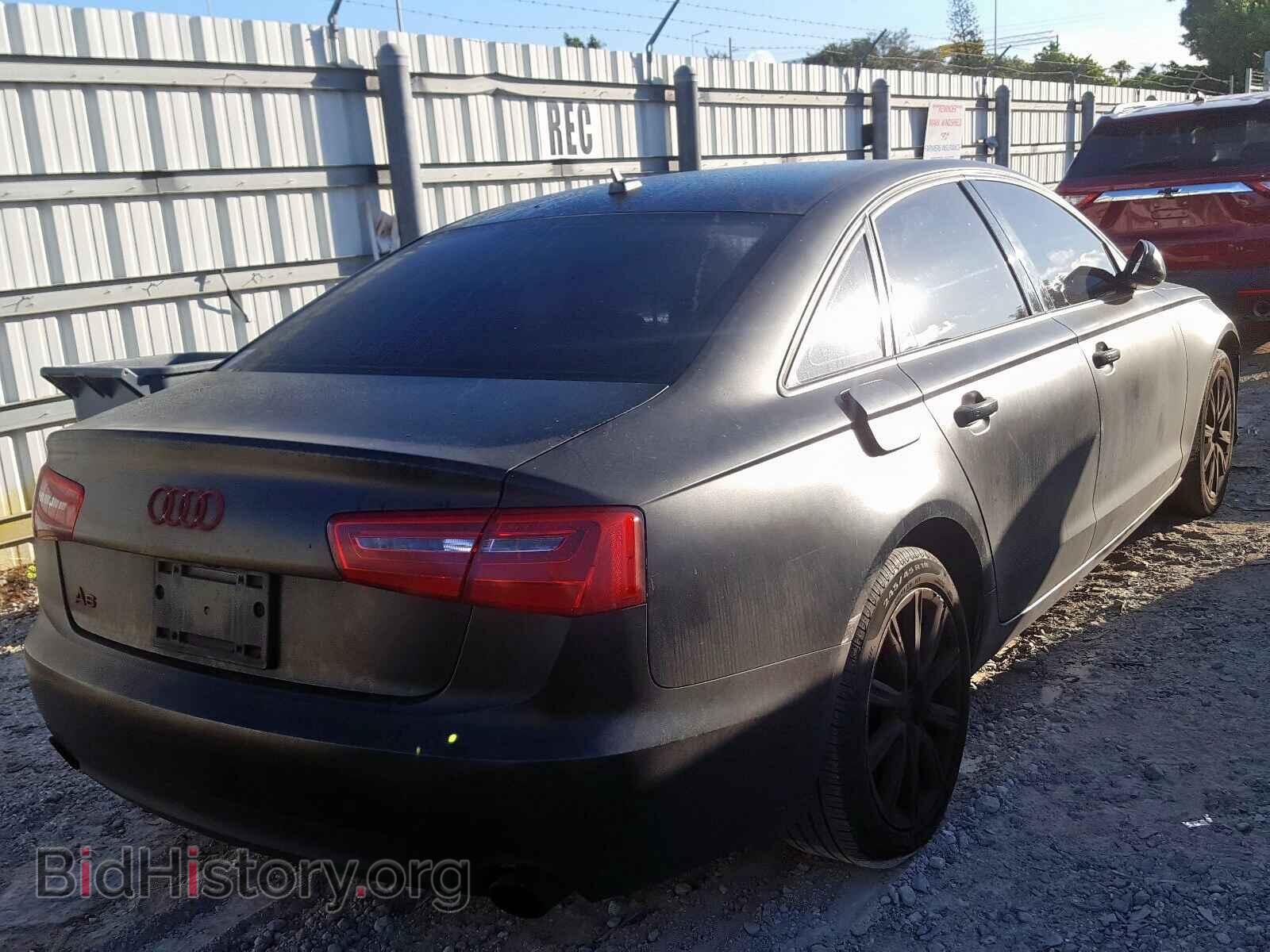 2013 AUDI A6 - VIN: WAUGFAFC5DN056297 - Photo 4